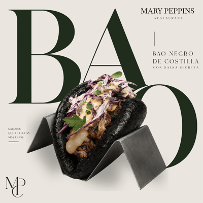 Bao negre de costella